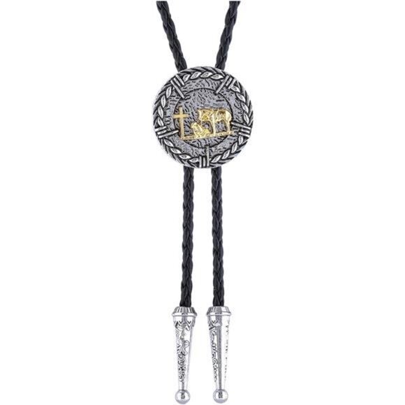 Bolo Tie for Men Women 2# Pray - Picture 1 of 2